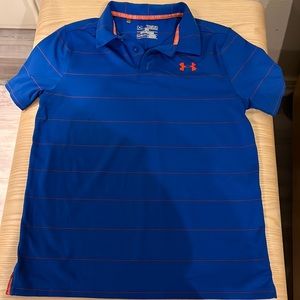 EUC Under Armour boys golf polo; Youth Medium